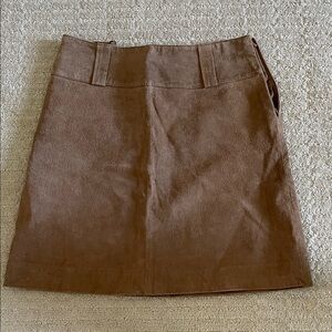 Suzy Shier Tan Mini Skirt